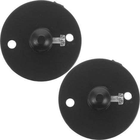 Clips Câbles Noir en Fer 2pcs pour Suspensions, eur de Décharge de Traction Sécurisé Installation Facile, pour Espaces Commerciaux et DIY (1/5)