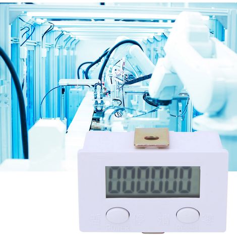 Compteur numérique BERM BEM-6C, affichage LCD 6 chiffres (0 à 999 999) (1/5)