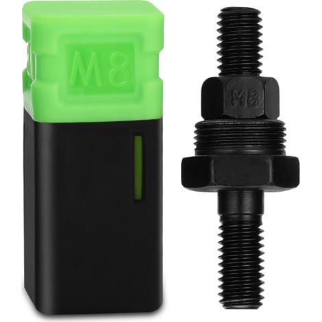 Accessoire pour riveteuse : mandrin fileté, adaptateur d'outil pour écrou de rivet, tige de traction, têtes de rivetage de rechange (1/5)