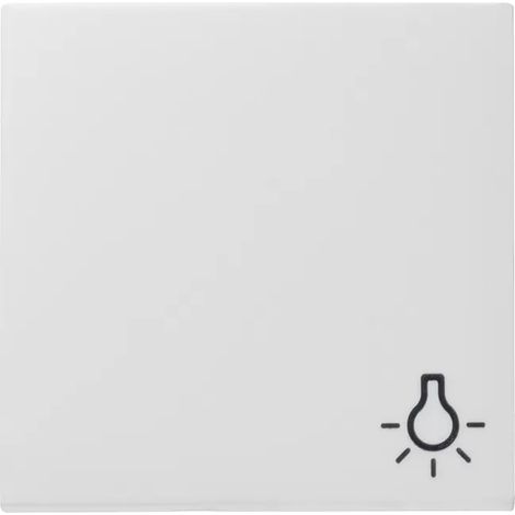 Gira Wippe Symbol Licht, Reinweiß, 028527 (1/2)
