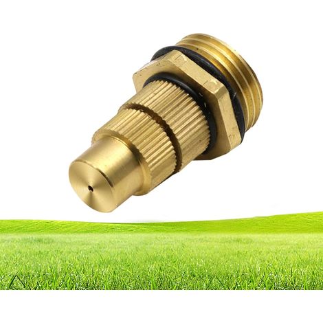 Zerstäubungsdüse, Bewässerungsdüse – 1/4"-Zerstäubungsdüse für Garten-/Dachkühlung mit Filter – Tropffreie Sprühdüsen (1/4)