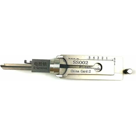 Werkzeuge SS002 Dekorations- und Lockpicking-Werkzeuge für elektrische Steuerungsschlösser, Türschlösser (1/4)