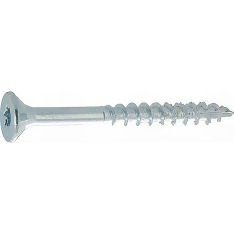 50 vis agglo tête fraisée Torx Ailette cutting filetage partiel Inox A2 5.0 X 80 mm