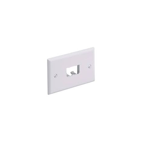Panduit Placca Orizzontale OFF-White 2Porte Mini-com&nbspVARPANCFPH2IW