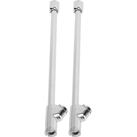 Tige gonflable pour pneu de voiture, filetage NPT 1/4 pouce, double tête pour camion, compatible avec pompe à air pour véhicule (1/5)