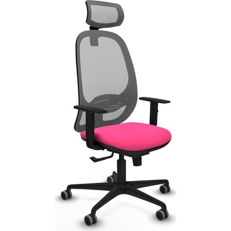 Chaise de bureau piqueras y crespo Cilanco gris cuir synthétique (1/2)