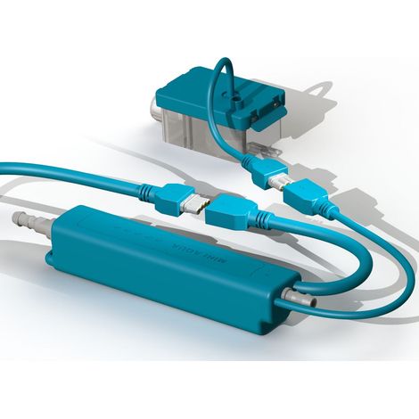 Mini Aqua Silence+ pompe de relevage condensats ultra silencieuse 16 dB – Débit 35 L/h – Installation Plug & Play – Pour unités murales jusqu'à 40 kW – Salina