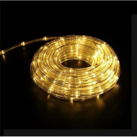 Guirlande lumineuse LED 220V 20 mètres IP44, lumière chaude, extérieur intérieur, résistante eau, 200 LED, déco jardin terrasse, étanche, SILAMP (1/2)