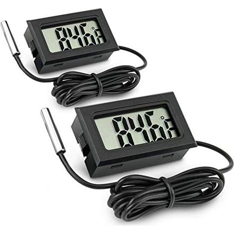 2 Aquariumthermometer, Aquariumthermometer, Auto-Reptilienthermometer