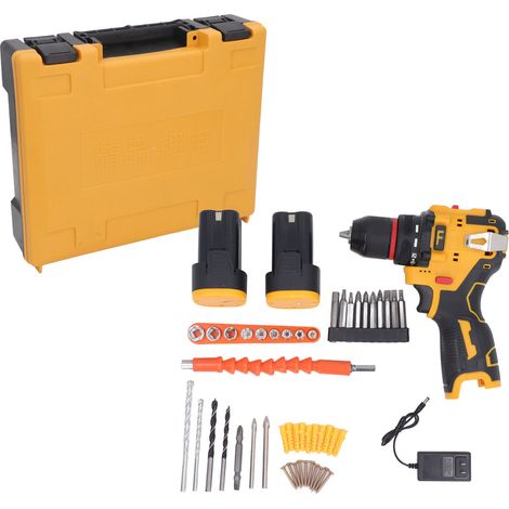 16.8V Lithium Brushless Hand Drill Set Rechargeable Multifunctional Electric Screwdriver Set for Wood Steel (1/5)