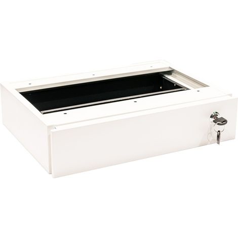 Tiroir pour sous bureau - Blanc (1/4)