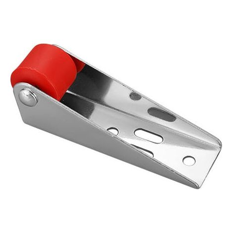 10 poleas para rieles de puertas correderas, poleas de soporte universales en miniatura fabricadas en acero refundido con cojinete móvil para puertas (1/5)