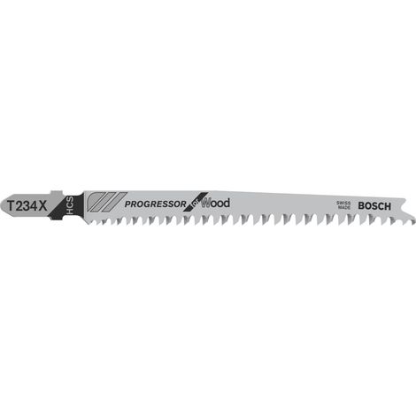 2608633528 - Set 5 lame per seghetto alternativo T 234 X Progressor for Wood