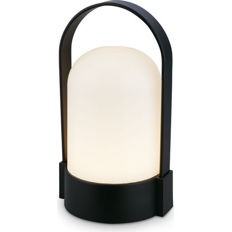 LED Tischlampe Akku LED Tischleuchte Dimmbar Kabellos Touch Terrasse Warmweiß
