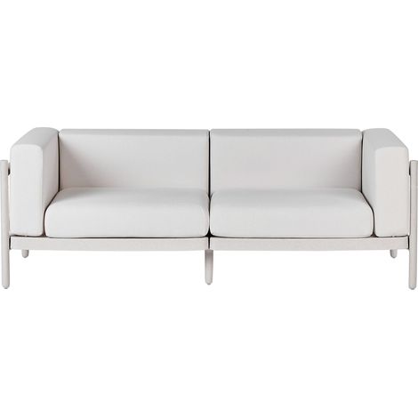 Gartensofa 2-Sitzer FERRETTI Hellbeige (1/5)