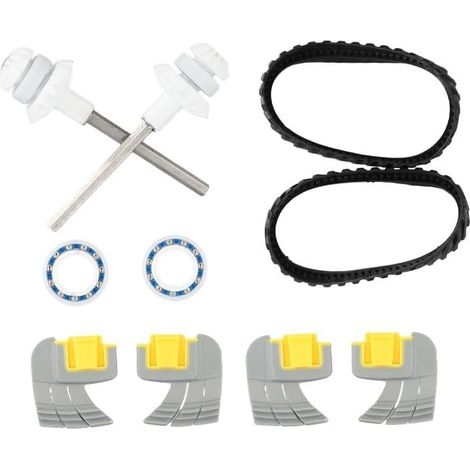 Kit de réparation pour aspirateur de piscine Zodiac MX8 MX6 : tiges de rechange C60 et pièces de brosse (1/5)