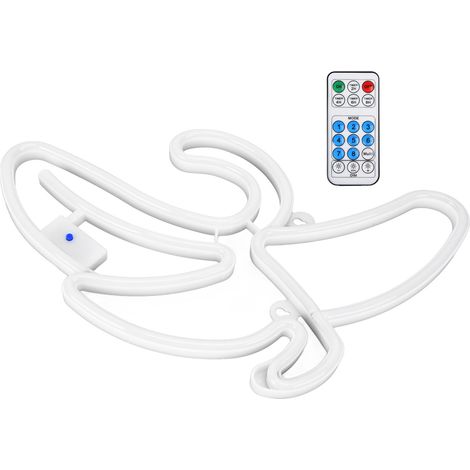 Lila LED-Bananen-Neonlampe, Kinderzimmer, Wohnzimmer, Party-Wanddekoration, 18-Tasten-Fernbedienung, 8 Modi, USB- oder Batteriebetrieb (Lampe ohne Batterien, Fernbedienung mit eingebauten Batterien) (1/5)