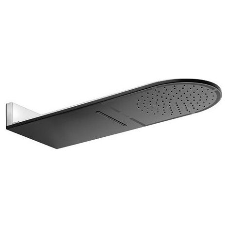 KLUDI A-QA TETE DE DOUCHE MUR. CASC.Noir