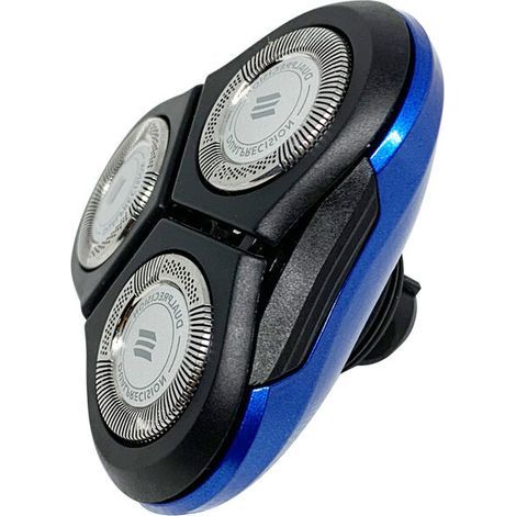 Tête de rasoir compatible Philips RQ1150/RQ1150X/RQ1131/RQ1141/RQ1145 – Lot de 2, acier inoxydable, haute précision (1/5)