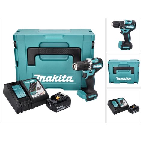 Trapano avvitatore a batteria Makita DDF 487 RM1J 18 V 40 Nm brushless + 1x batteria ricaricabile 4,0 Ah + caricabatterie + Makpac (1/5)