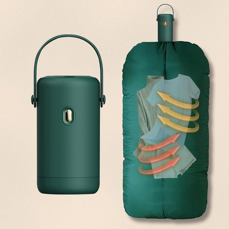 Séchoir à linge électrique d'intérieur mini chauffant pliable sèche rapidement tous les tissus (1/5)