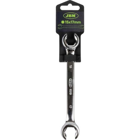 Clé à écrou JBM flare nut wrench double taille miroir
