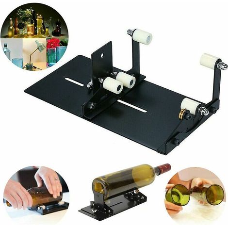 Kit d'outils de coupe de bouteille de vin coupe-verre coupe-bouteille professionnel - (1/5)