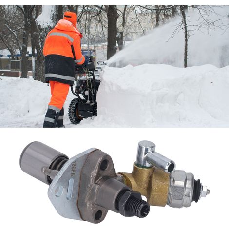 Chasse-neige, fraise, pompe à eau, alimentation, générateur diesel monocylindre refroidi par air, pièces, groupe électrogène silencieux à cadre ouvert 186FA, électrovanne, pompe d'injection de carbura (1/5)
