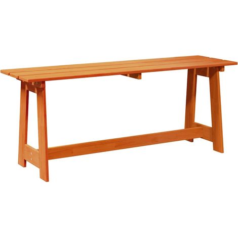 Maison Exclusive - Bank Outdoor Braun 119 x 37 x 47 cm Massives K