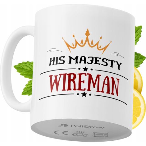 Lustige Tasse für Elektriker – Kaffee- oder Teetasse mit witzigem Textdesign – ideal für Geburtstage, Namenstage, Feiertage und besondere Anlässe. Hochwertige Tasse für Zuhause, Büro und Arbeit. Farbe