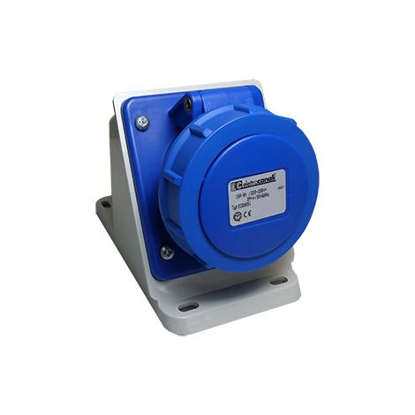 Prise base inclinée IP67 220V 2P+T 32A (PCE) EC692561 EC692561