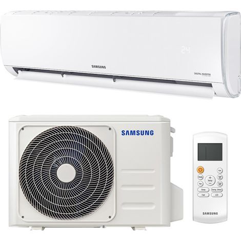 Samsung – Climatiseur réversible 12000 BTU – Classe A++ – R32 – Fonction rafraîchissement rapide – Filtre HD lavable – Niveau sonore 28 dB