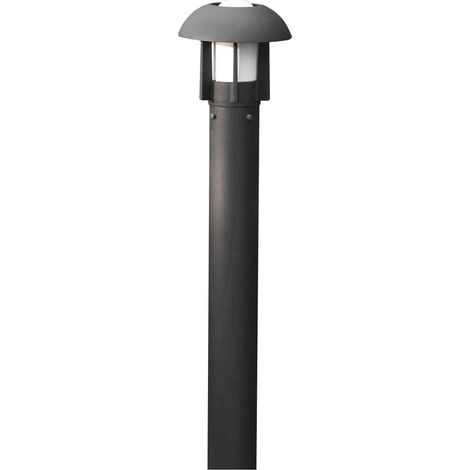 Wegeleuchte / Pollerleuchte HEIMDAL, Höhe 102 cm, Alu schwarz / Glas opal, E27 (1/4)
