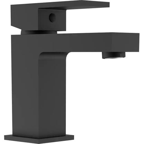 Miscelatore lavabo senza scarico nero opaco Grace (1/4)