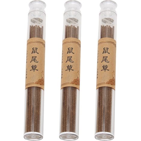 3 Flaschen Räucherstäbchen, entspannende kurze Meditations-Räucherstäbchen für drinnen, Yoga, Zuhause, Garten, Deodorant, Hochzeit, Salbei (1/5)
