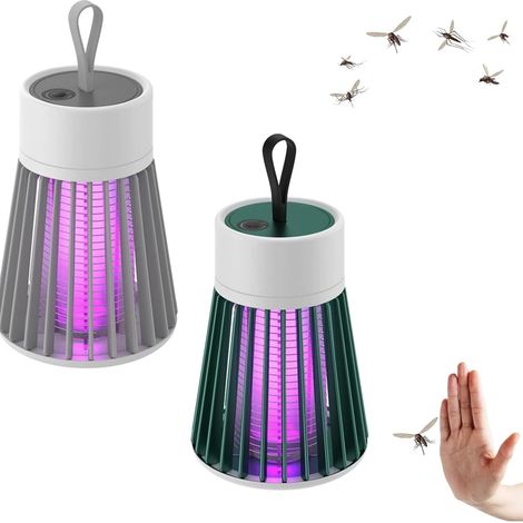 2-in-1-Drahtlos-Kamperlampe, wasserdicht und stilles, USB-aufladbares Modell, für den Innen- und Außenbereich