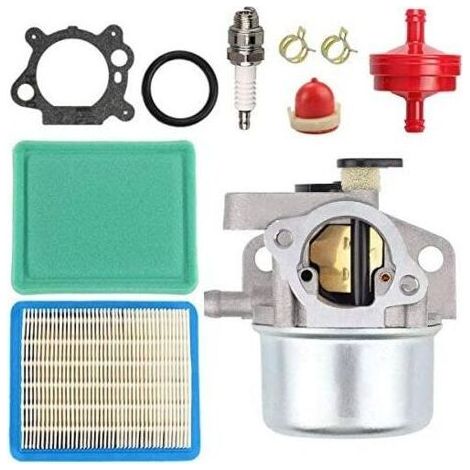 Carburateur pour moteurs Briggs & Stratton 675, 675ex, 725ex – Inclut filtre à air, joint, bougie d'allumage – Optimise rendement moteur (1/5)