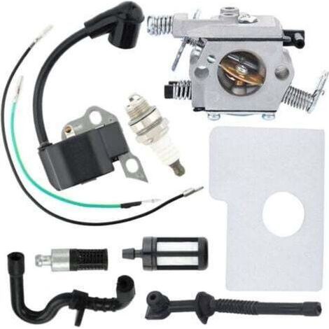 Compatible avec le carburateur pour tronçonneuse Stihl MS170C MS180C 017 018 MS170 MS180 Remplace pour Stihl 1130-120-0603 (1/5)