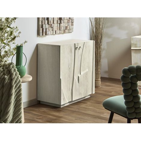 Sideboard mit 2 Türen. Musim Mango 80 x 40 x 80 cm. 80 x 40 x 80 cm (1/3)