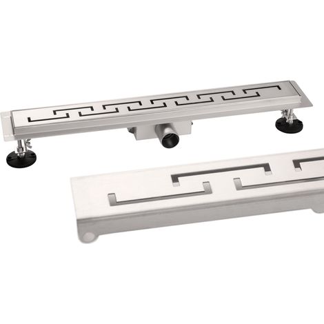 ÉCOULEMENT LINÉAIRE DE CARREAUX DE DOUCHE 80 CM GRECQUE (1/5)