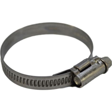 Collier de serrage inox à vis tangeante 50x70mm - larg.12mm (1/2)