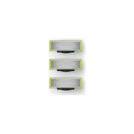 Lames de rechange pour rasoir électrique OneBlade – Compatible avec tous les modèles OneBlade, précision optimale, 4 pièces par pack