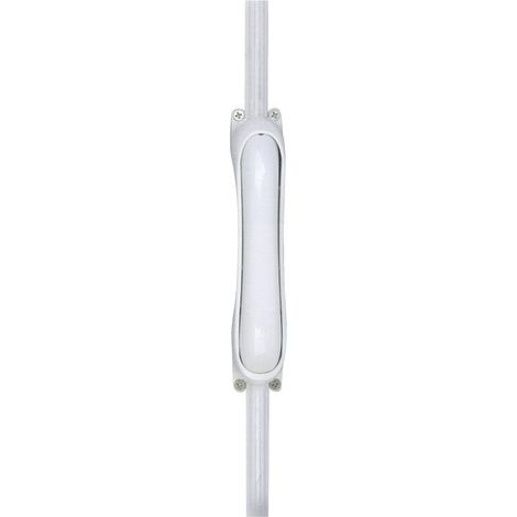 Kit de penes haut et bas FAPIM avec gache 8401 blanc 9010 pour crémone pompier Panama - 840132