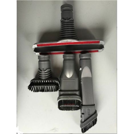 Accessoires d'aspirateur adaptés aux accessoires Dyson V6V8 accessoires d'aspirateur adaptateur DC35/45/58 tête d'aspiration ensemble de têtes de brosse (ensemble de quatre pièces) (1/4)