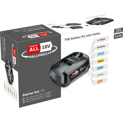 Bosch PBA 18V 2,5Ah + AL 18V-20 Alliance