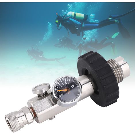 Connecteur Rapide CO2 en Laiton avec Poignée Ergonomique pour Gonflage Rapide et Fiable (1/3)