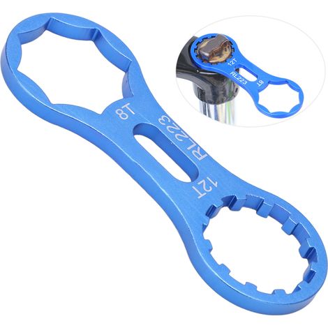 Clé de fourche avant vélo, outil de réparation amortisseur pour démontage couverture épaule XCM