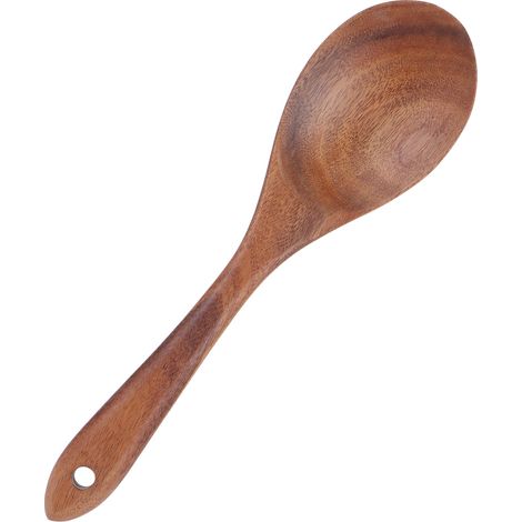 Ustensiles de Table en Bois de Teck de Qualité Alimentaire pour Restaurant et Salade (1/5)
