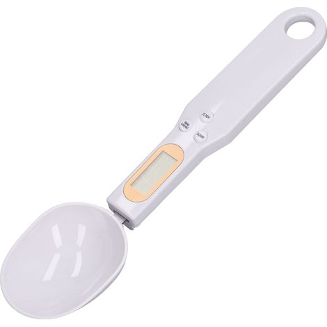 Cuillère doseuse numérique avec écran LCD, précision 500 g / 0,1 g, pour le dosage de café en grains, lait, farine et condiments.