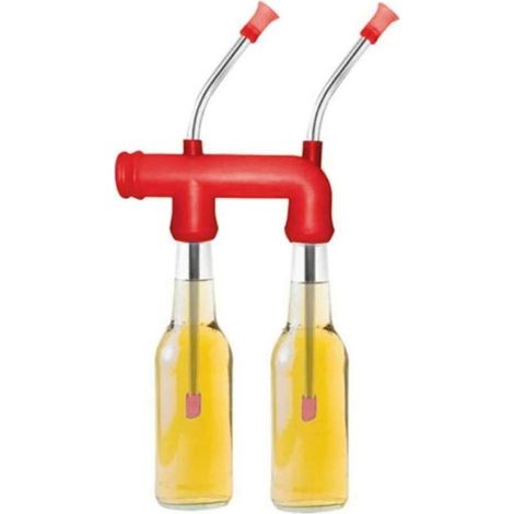 Bec verseur pour bouteilles de vin, d'huile d'olive, de vinaigre et autres liquides, à usage domestique.-AquaForge